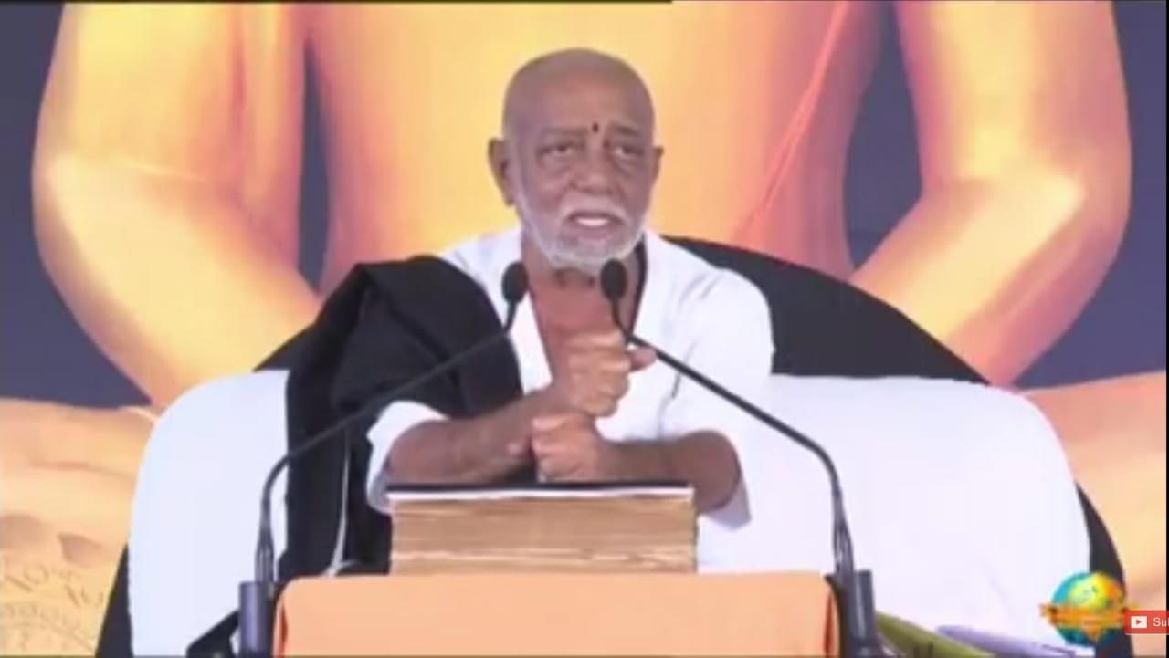 जो मनुष्य सत्य के मार्ग पर चलता है उसी पर श्री राम की कृपा होती है: संत मुरारी बापू