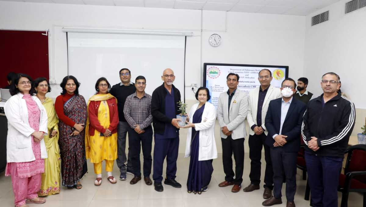 100-दिवसीय टीबी उन्मूलन अभियान के तहत एम्स, ऋषिकेश में सम्मेलन का आयोजन