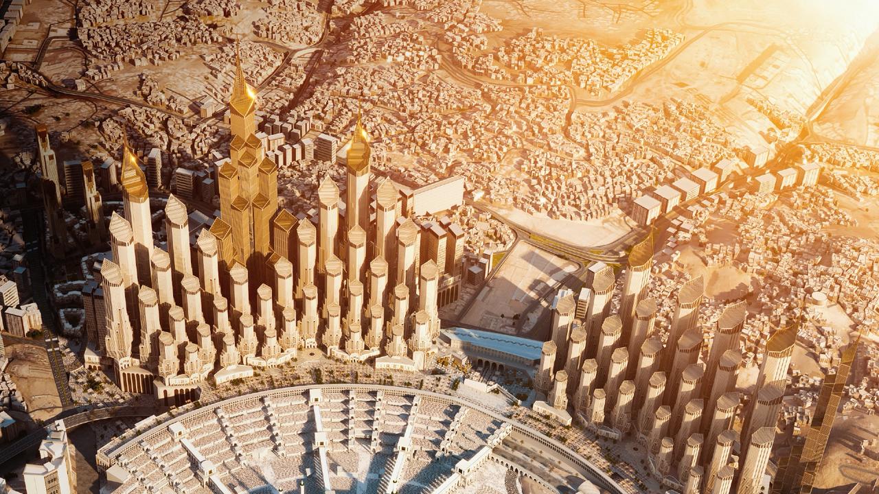 महामहिम क्राउन प्रिंस ने मक्का में “किंग सलमान गेट” परियोजना की घोषणा की