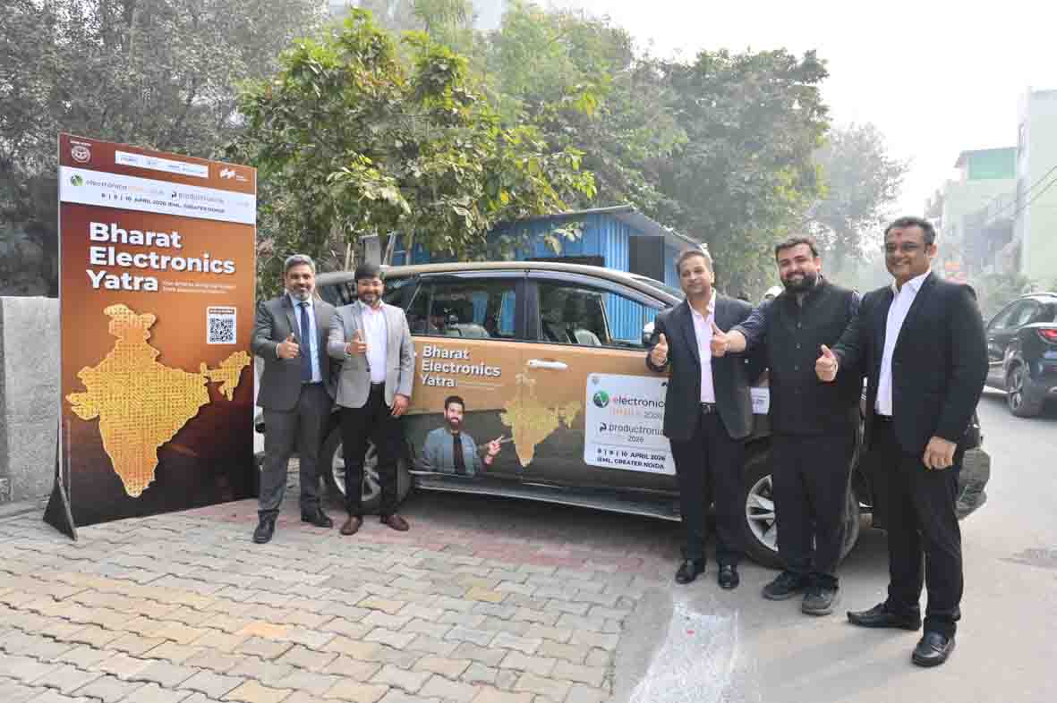 उत्तर प्रदेश में इलेक्ट्रॉनिका इंडिया और प्रोडक्ट्रोनिका इंडिया ने भारत इलेक्ट्रॉनिक्स यात्रा का शुभारंभ किया