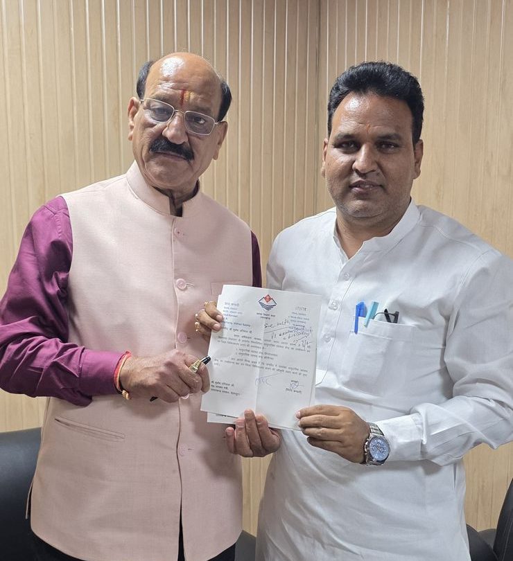 देवप्रयाग विधानसभा क्षेत्र में स्वास्थ्य सुविधाओं को मजबूत करने की पहल, विधायक ने स्वास्थ्य मंत्री को सौंपा मांग पत्र